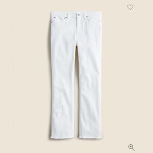 NWT J. Crew Demi Boot Crop Jean, Sz 26